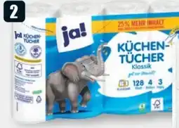 B1 Discount Baumarkt ja! Küchentücher Angebot