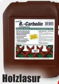 B1 Discount Baumarkt B.-Carbolin Holzlasur Angebot