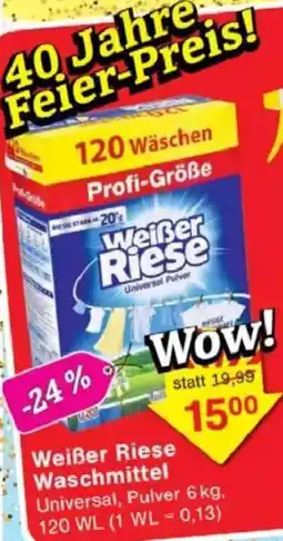 Jawoll Weißer Riese Waschmittel Angebot