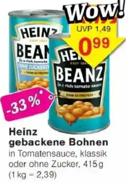 Jawoll Heinz gebackene Bohnen Angebot
