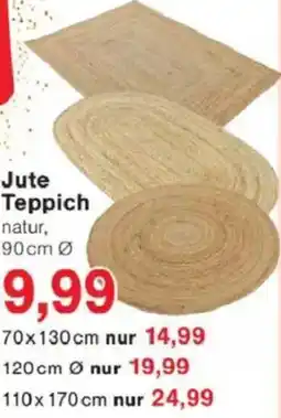 Jawoll Jute Teppich Angebot