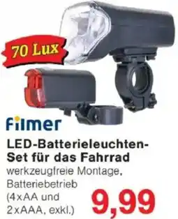 Jawoll LED-Batterieleuchten- Set für das Fahrrad Angebot