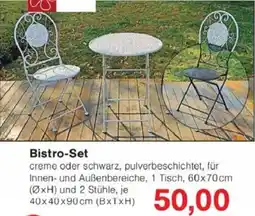 Jawoll Bistro-Set Angebot