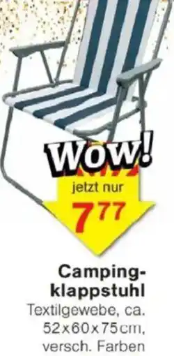 Jawoll Camping- klappstuhl Angebot