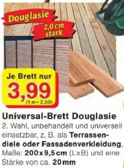 Jawoll Universal-Brett Douglasie Angebot