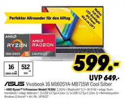 MEDIMAX Asus vivobook 16 m1605ya-mb715w cool silber Angebot