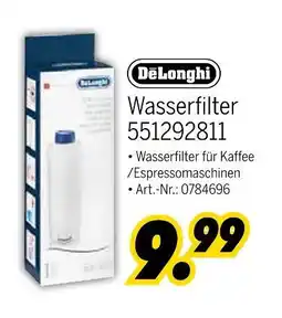 MEDIMAX Delonghi wasserfilter 551292811 Angebot