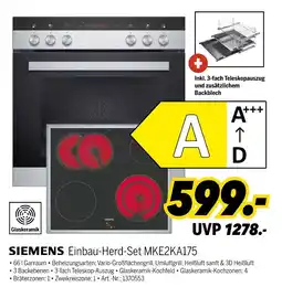 MEDIMAX Siemens einbau-herd-set mke2ka175 Angebot