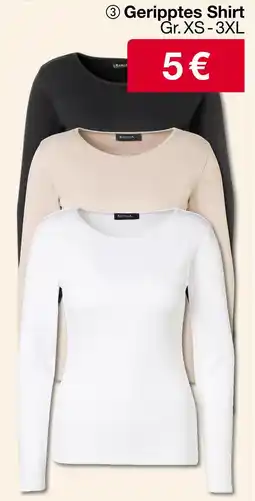 Woolworth Geripptes shirt Angebot