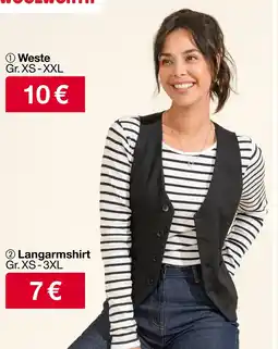 Woolworth Weste Angebot