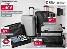 Woolworth Ellehammer hartschalenkoffer Angebot