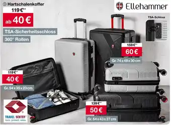 Woolworth Ellehammer hartschalenkoffer Angebot