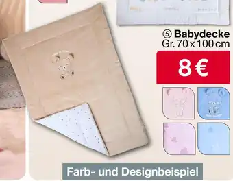 Woolworth Babydecke Angebot