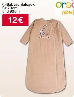 Woolworth Orsay newborn babyschlafsack Angebot