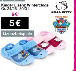 Woolworth Hello kitty kinder lizenz winterclogs Angebot