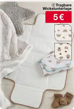 Woolworth Tragbare wickelunterlage Angebot