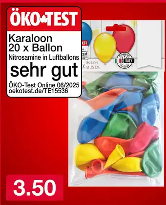 Woolworth Ballon Angebot