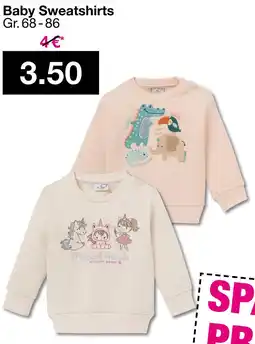 Woolworth Baby sweatshirts Angebot