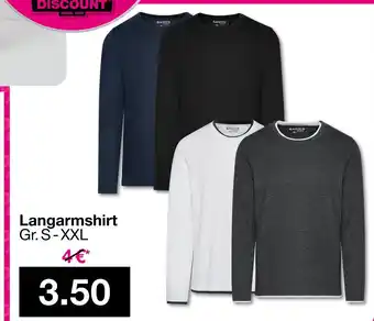 Woolworth Basics langarmshirt Angebot