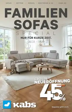 Kabs Polsterwelt Kabs familien sofas Angebot