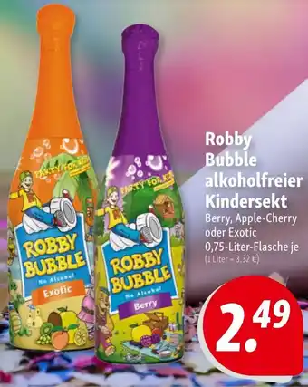 Nah & Frisch Robby Bubble alkoholfreier Kindersekt Angebot