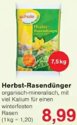 Jawoll Schola Herbst-Rasendünger Angebot