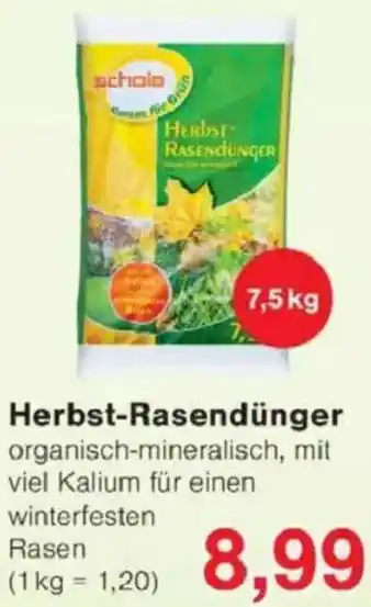 Jawoll Schola Herbst-Rasendünger Angebot