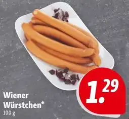Nah & Frisch Wiener Würstchen Angebot