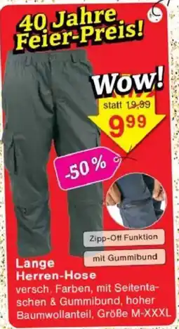 Jawoll Lange Herren-Hose Angebot