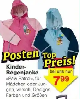 Jawoll Kinder Regenjacke Angebot