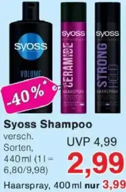 Jawoll Syoss Shampoo Angebot