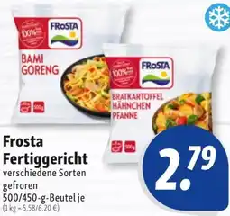 Nah & Frisch Frosta Fertiggericht Angebot