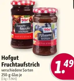 Nah & Frisch Hofgut Fruchtaufstrich Angebot