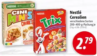 Nah & Frisch Nestlé Cerealien Angebot