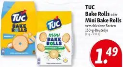 Nah & Frisch TUC Bake Rolls oder Mini Bake Rolls Angebot