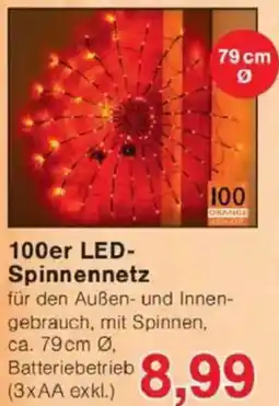Jawoll 100er LED Spinnennetz Angebot