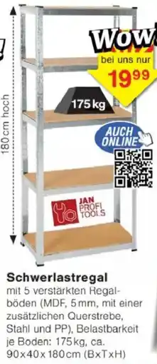 Jawoll JAN PROFI TOOLS Schwerlastregal Angebot