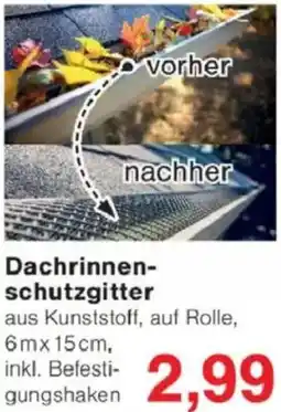 Jawoll Dachrinnenschutzgitter Angebot