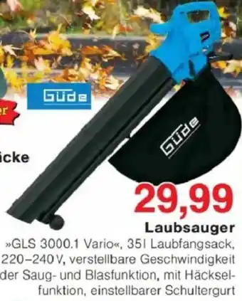 Jawoll Güde Laubsauger Angebot