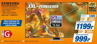 expert Techno Land SAMSUNG GQ75Q80DATXZG Angebot