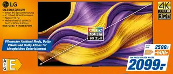expert Techno Land LG OLED65G58LW Angebot