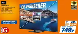 expert Techno Land TCL 75QLED870 Angebot