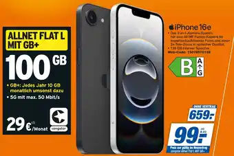 expert Techno Land Apple iPhone 16e Angebot