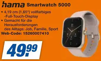 expert Techno Land hama Smartwatch 5000 Angebot