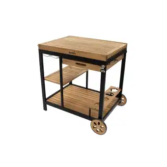 toom Baumarkt Asado Grillwagen 'Jack' Akazienfarben/schwarz 92 x 82 x 64 cm Angebot
