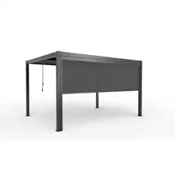 toom Baumarkt Ximax Seitenmarkise dunkelgrau 369,8 x 217,5 x 10 cm Angebot