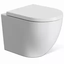 toom Baumarkt Wand-WC spülrandlos 'Cologne' inklusive WC-Sitz weiß Angebot