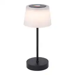 toom Baumarkt toom Akku-LED-Tischleuchte 'Leano' schwarz/weiß mit Farbwechsel, USB-Ladekabel Ø 12,8 x 30,5 cm Angebot