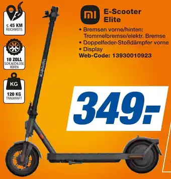 expert Techno Land Xiaomi E-Scooter Elite Angebot
