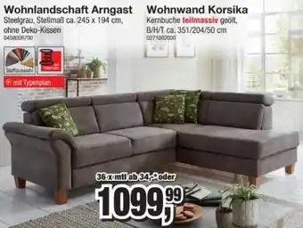 Möbelfundgrube Wohnlandschaft Arngast Angebot